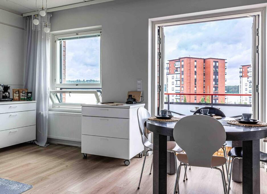 Light Modern Pallo Apartment By The Lake Saimaa Lappeenranta Eksteriør billede