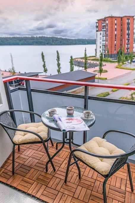 Light Modern Pallo Apartment By The Lake Saimaa Lappeenranta Eksteriør billede